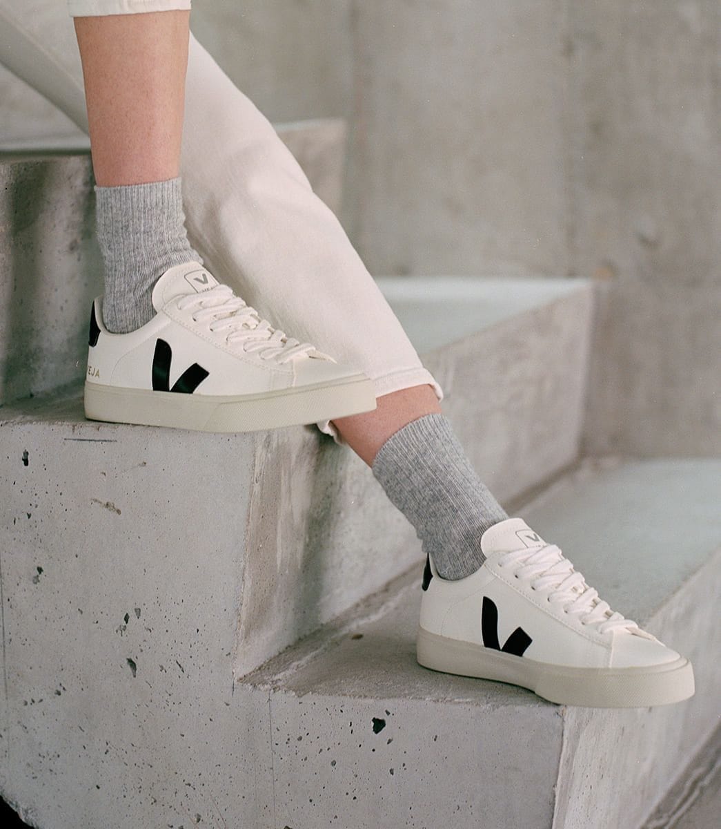 Veja Sapatilhas Campo White Black
