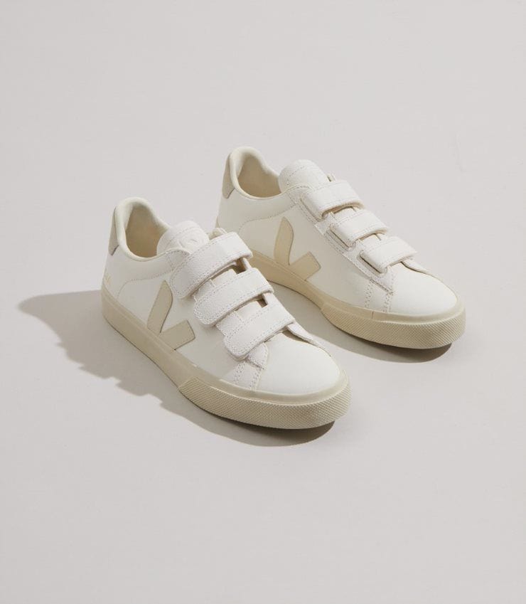Veja Sapatilhas Recife Leather White Pierre Natural