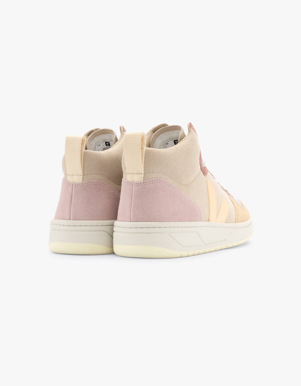 Veja Sapatilhas V-15 Suede Multico Peach