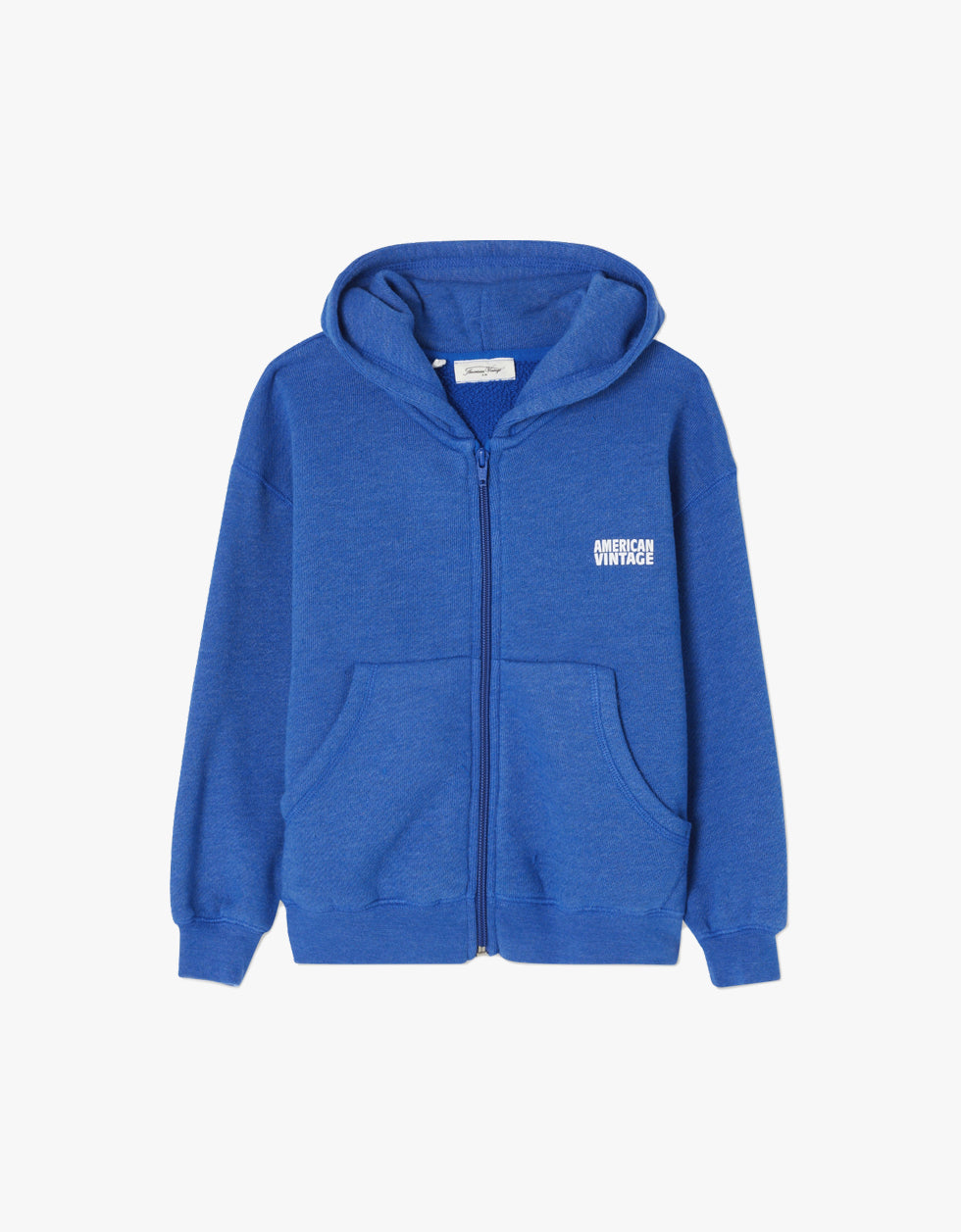 Doven hoodie | Overdyed Royal Blue