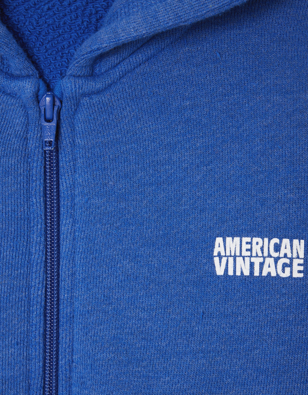 Doven hoodie | Overdyed Royal Blue
