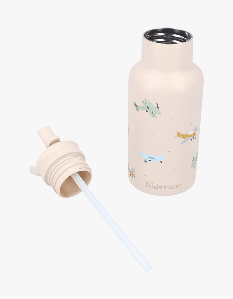 Garrafa Avionetas 350ml | Beige
