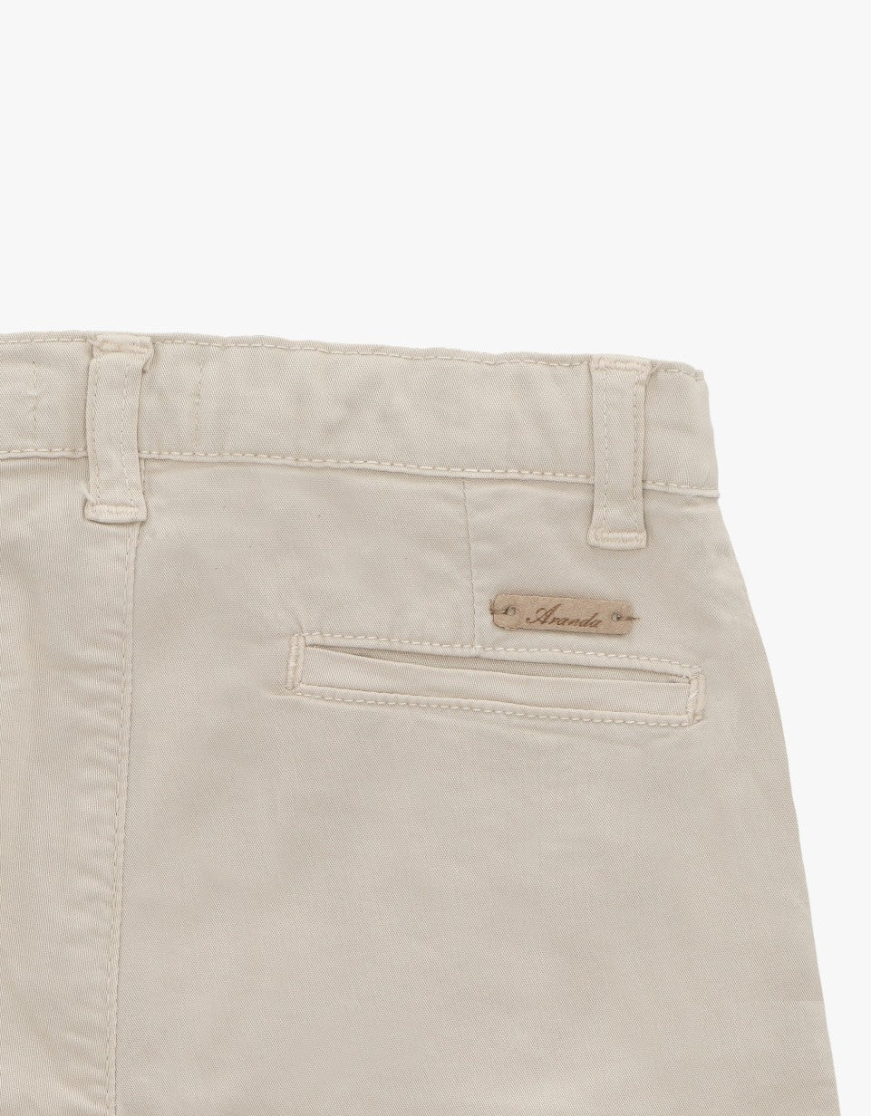 Calças Chino Brighton | Beje