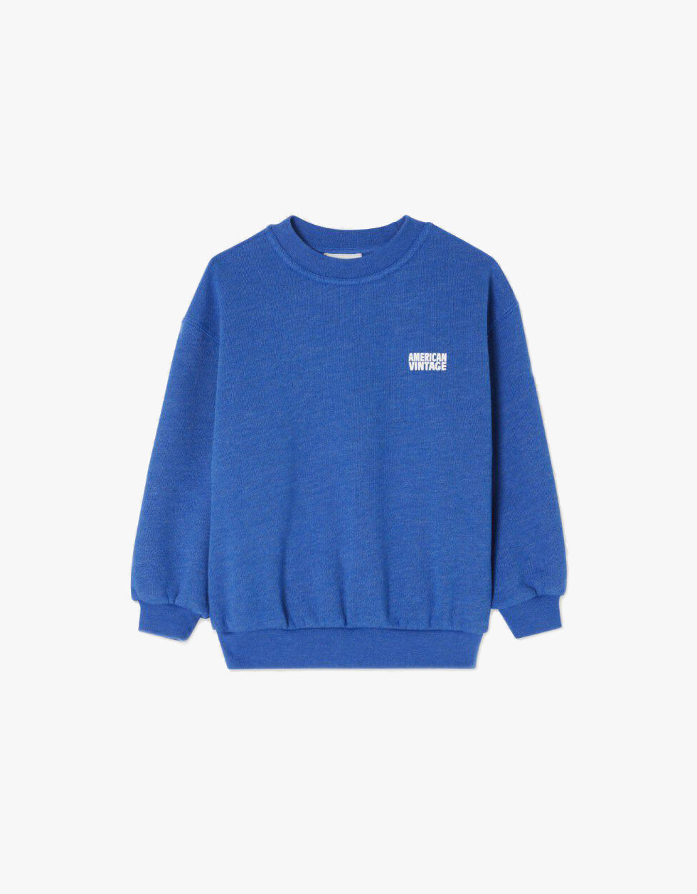 Sweatshirt Doven | Overdyed Royal Blue
