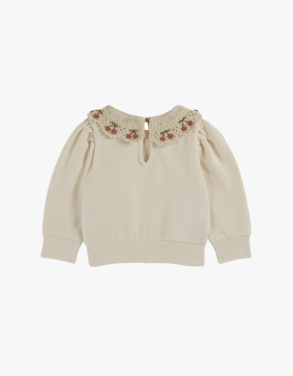 Sweatshirt | Embroidered Collar