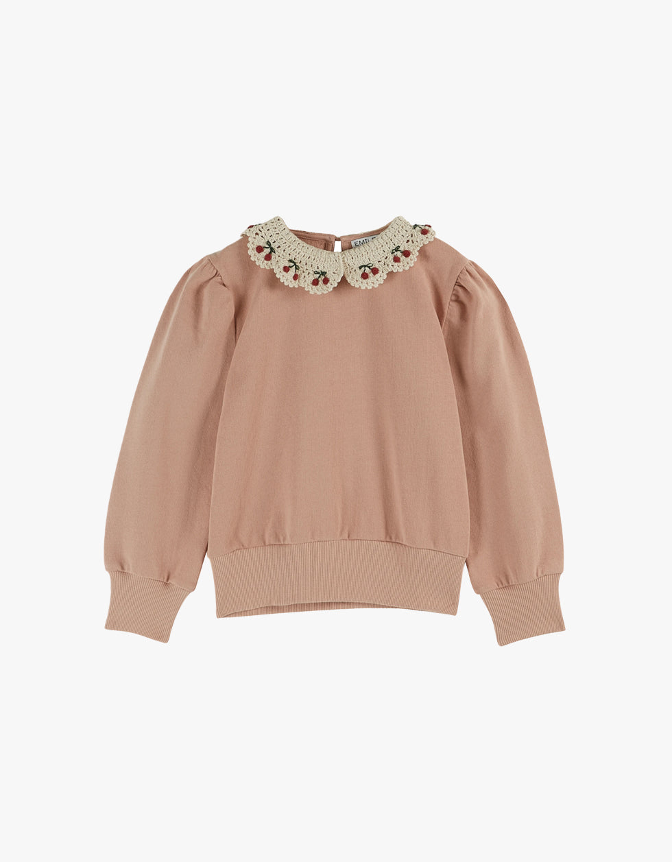 Sweatshirt | Embroidered Collar