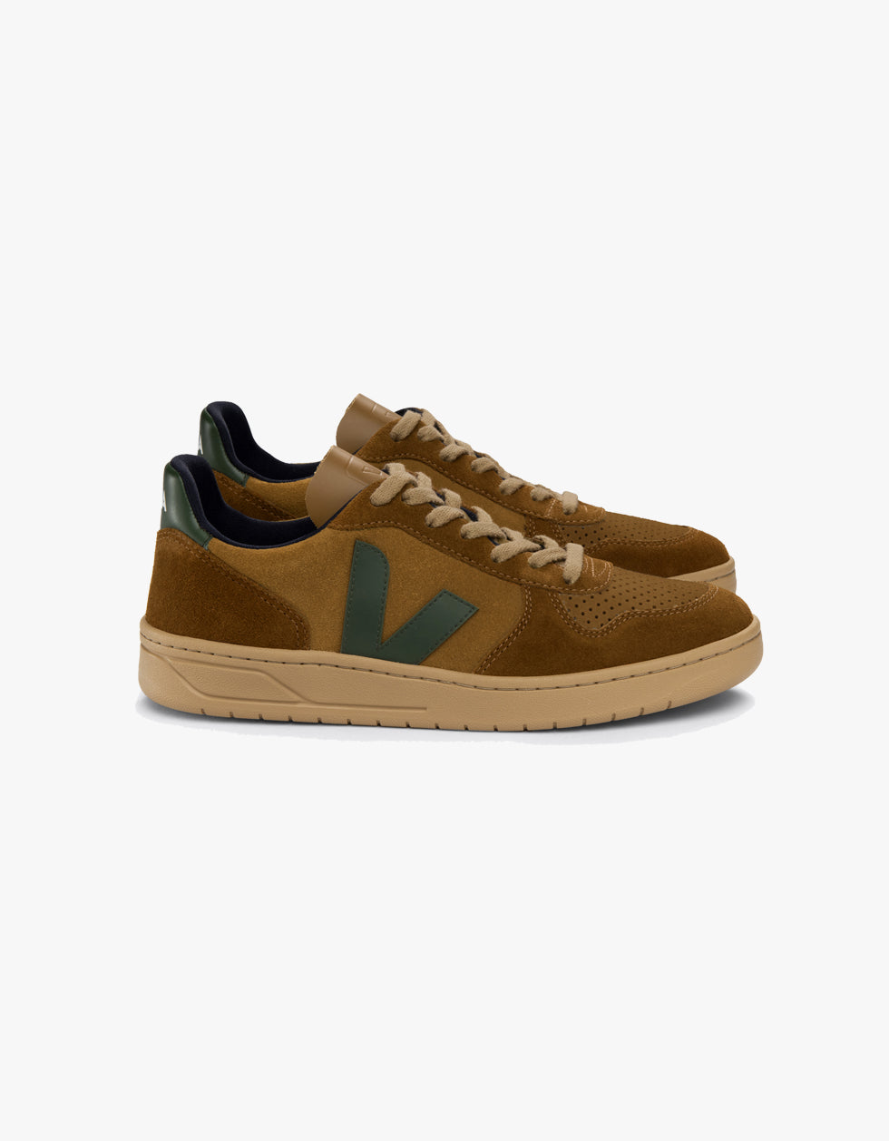 V-10 Suede Camel Cyprus Multico