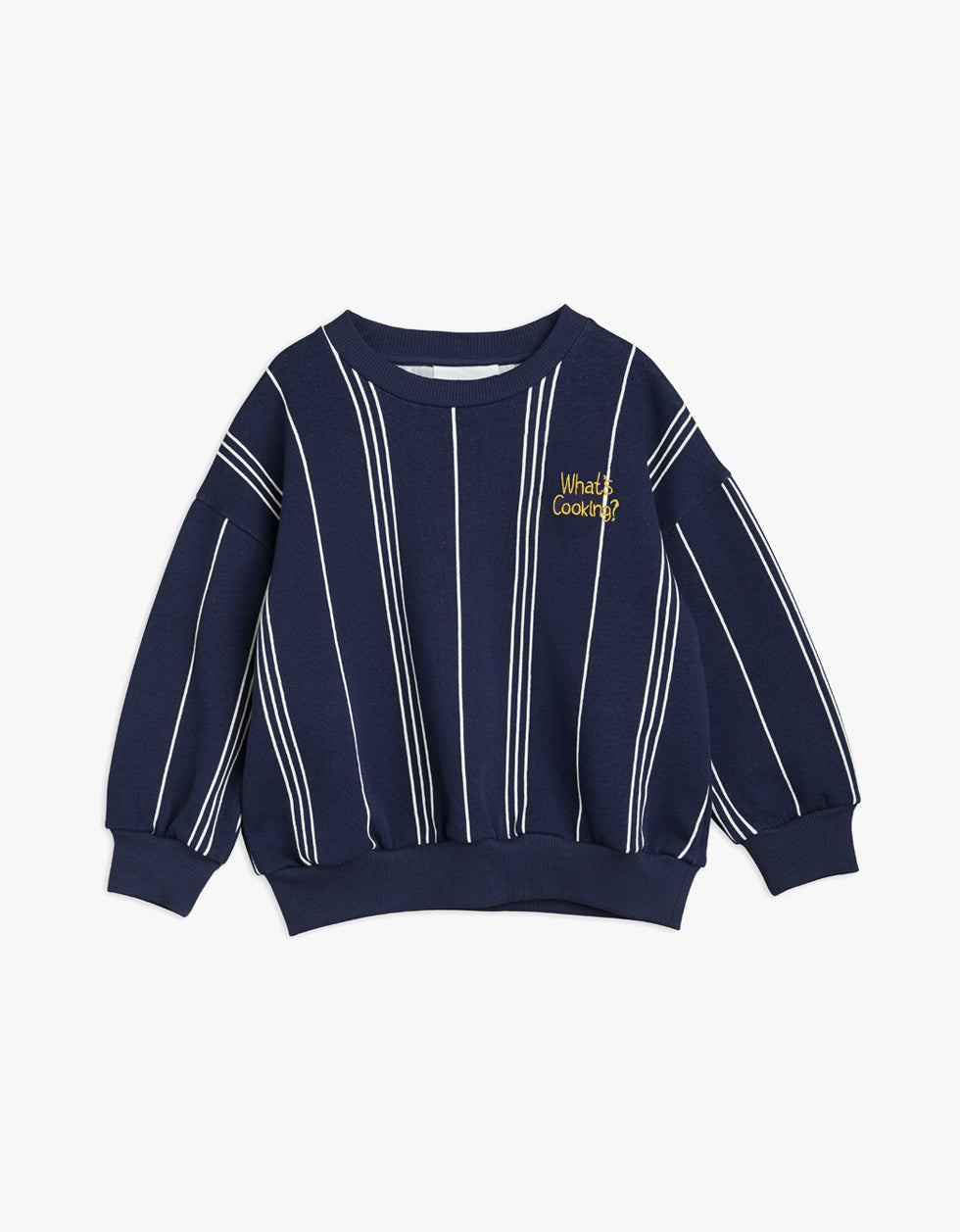 Sweatshirt bordada azul | What's cooking