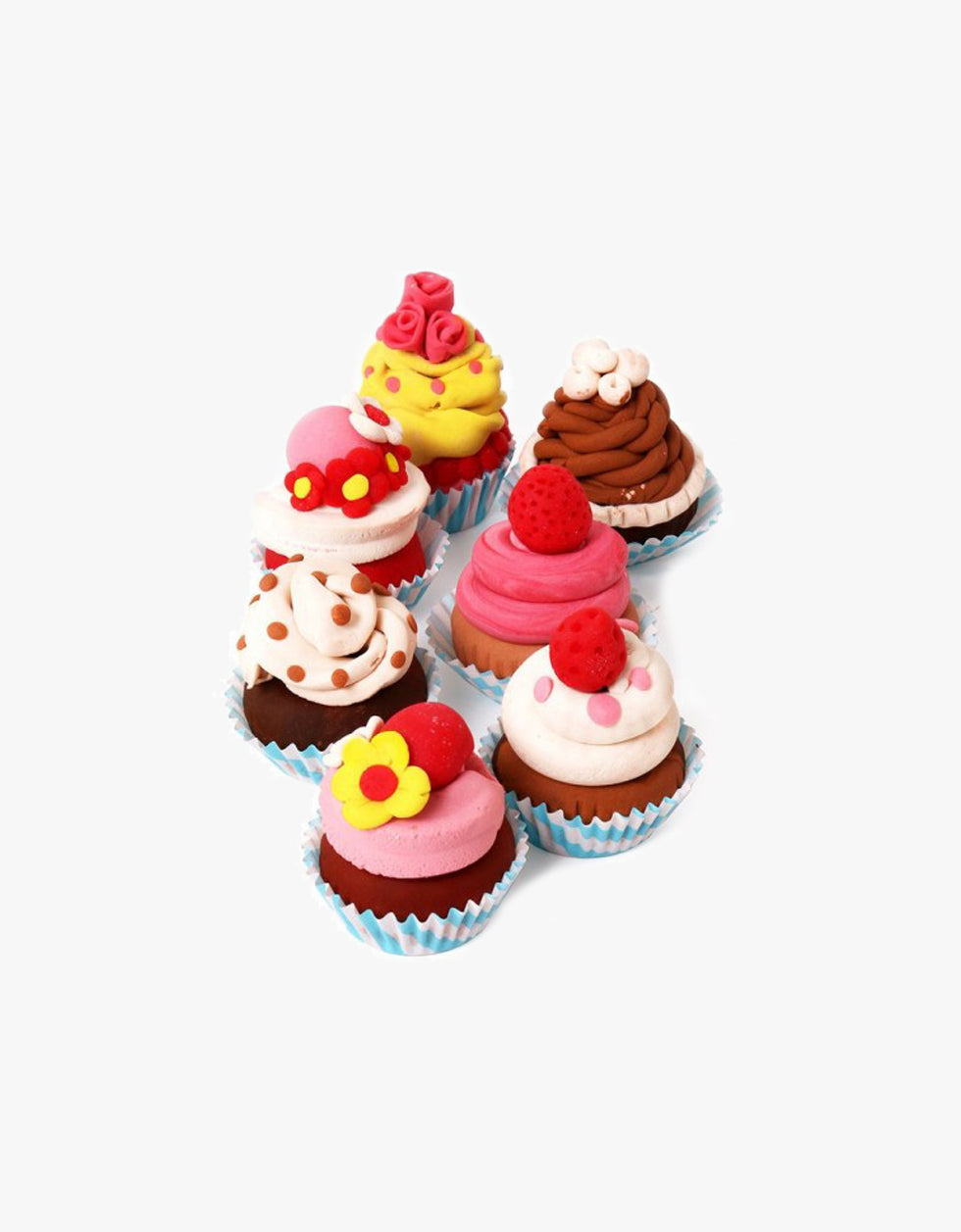 Plasticine with scents | cupcakes
