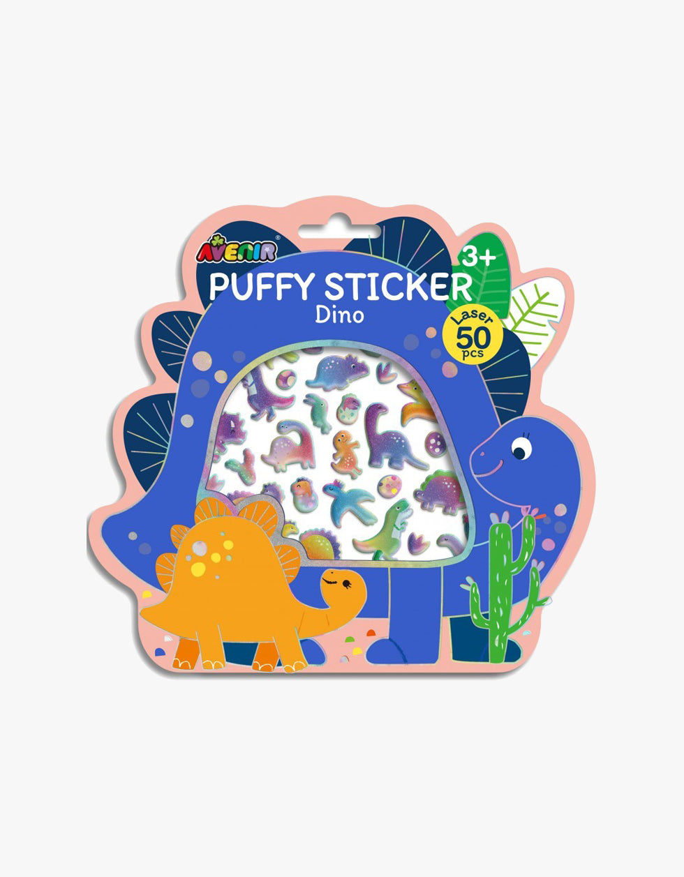 Embossed stickers