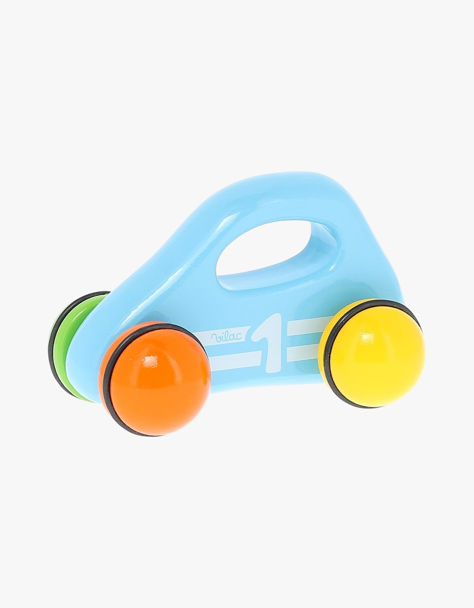 Carrinho de bebé com pega | Azul