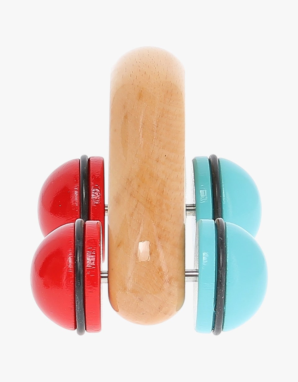 Carrinho de bebé com pega | Natural