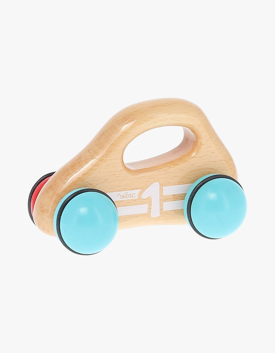 Carrinho de bebé com pega | Natural