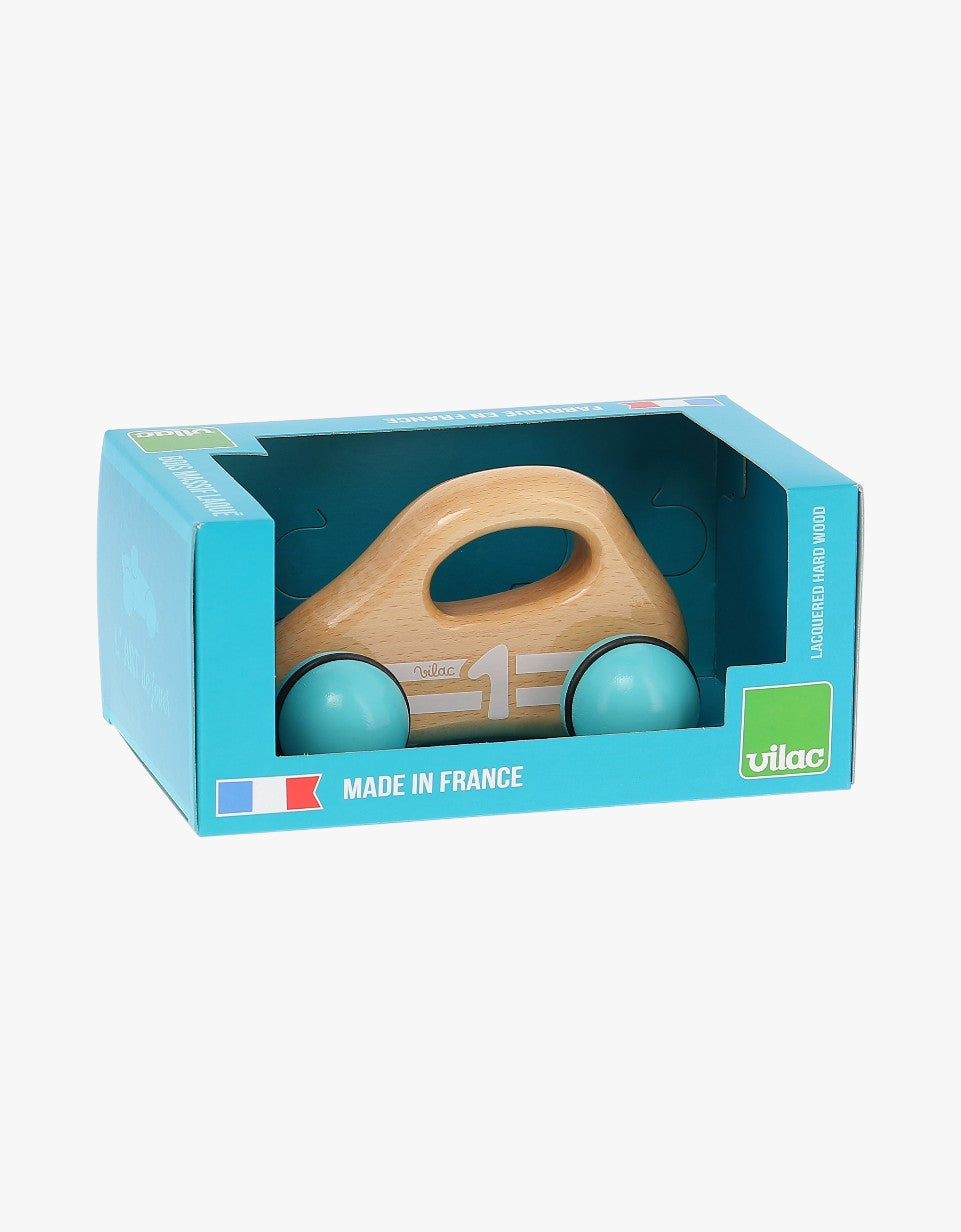 Carrinho de bebé com pega | Natural