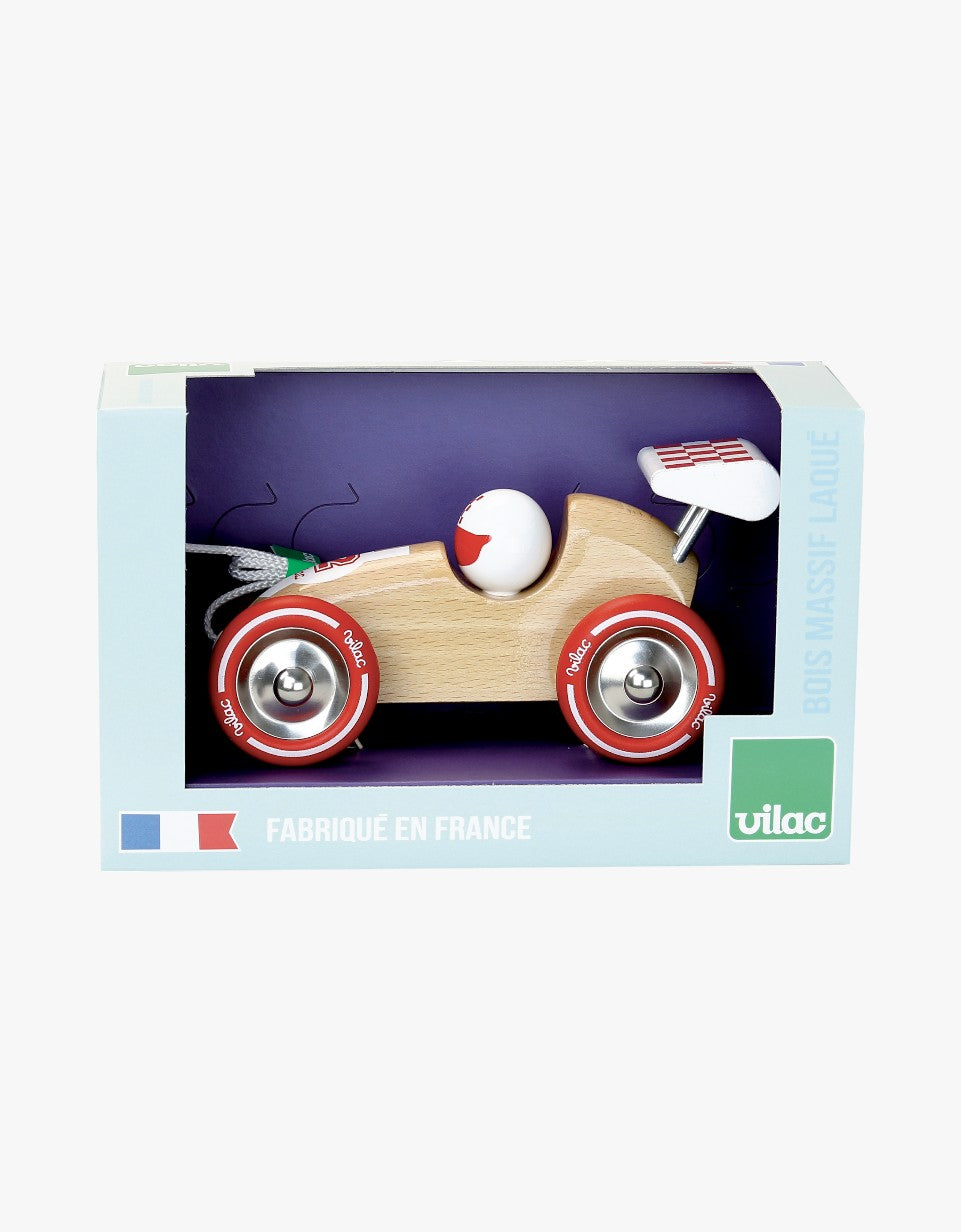 Carro de corrida para puxar | Natural