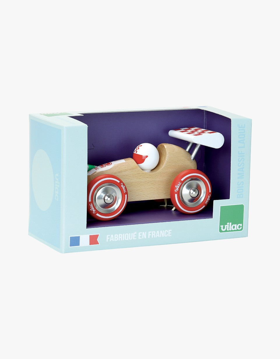 Carro de corrida para puxar | Natural