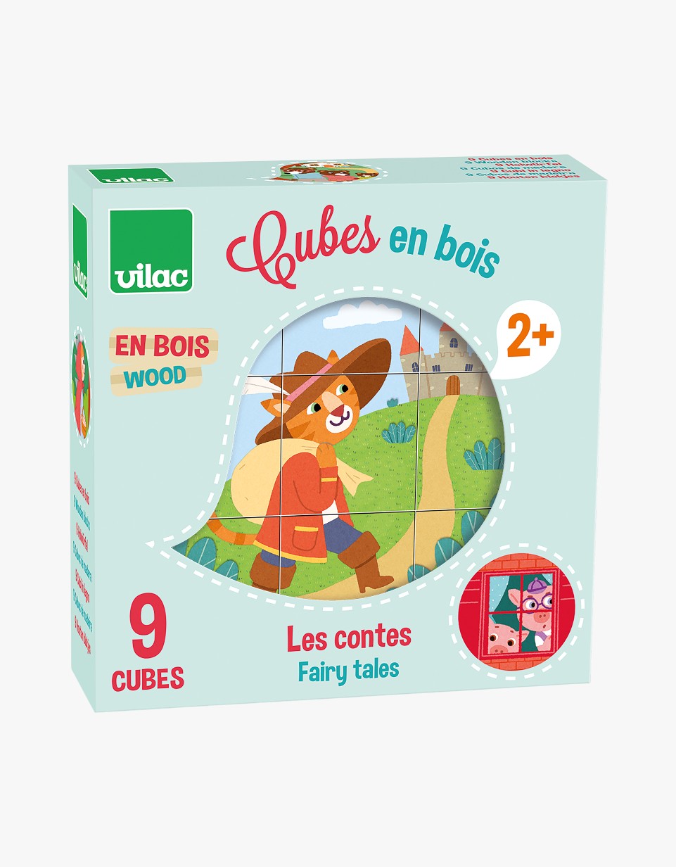 Contos | Blocos de madeira