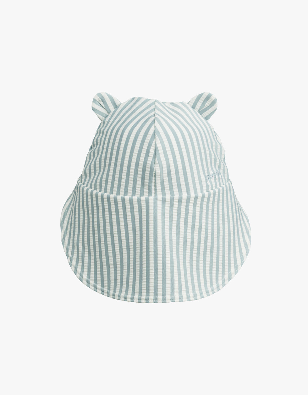 Senia Hat | Stripe Sea blue-white