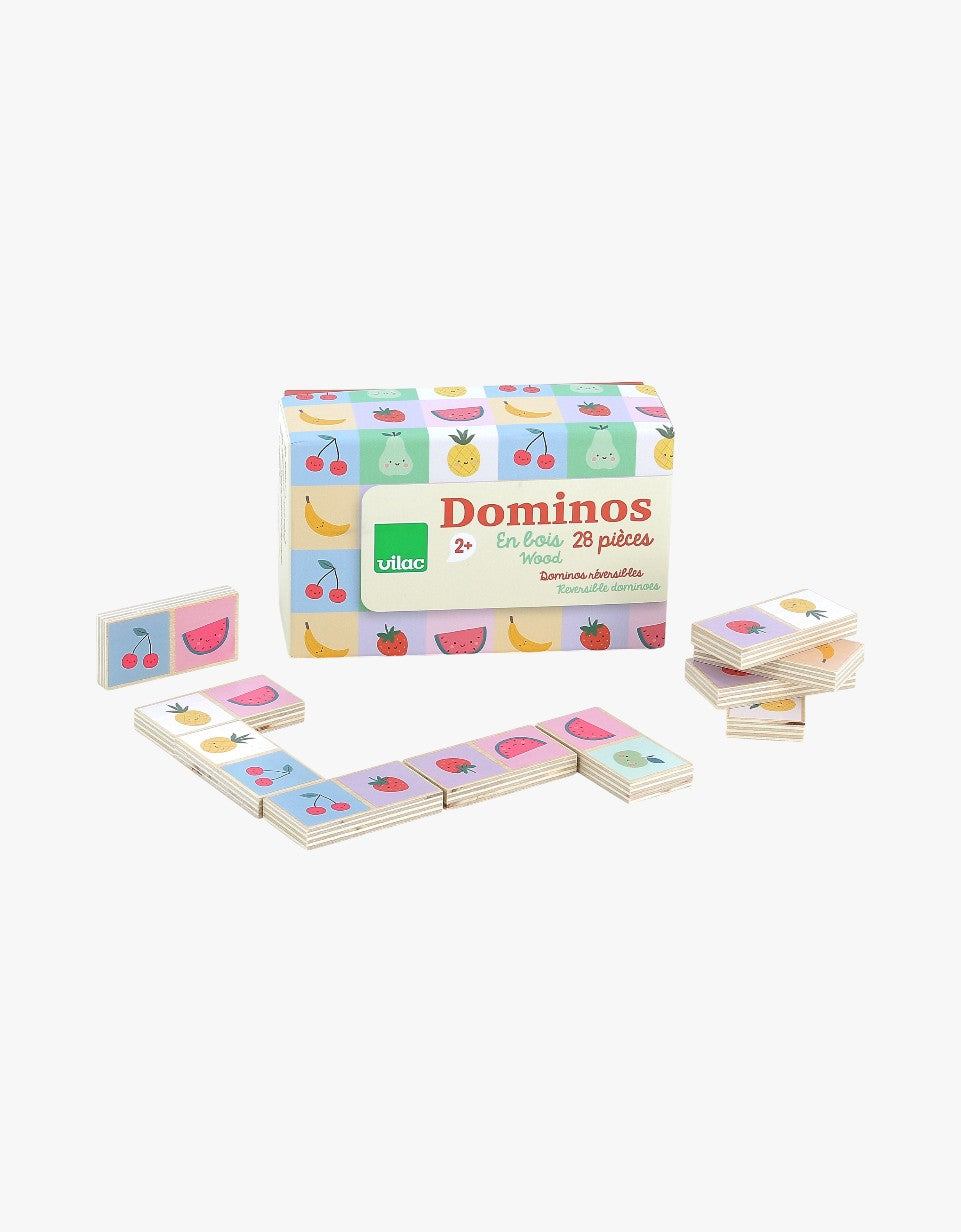 Dominós reversíveis de frutas e legumes | Sarah Betz