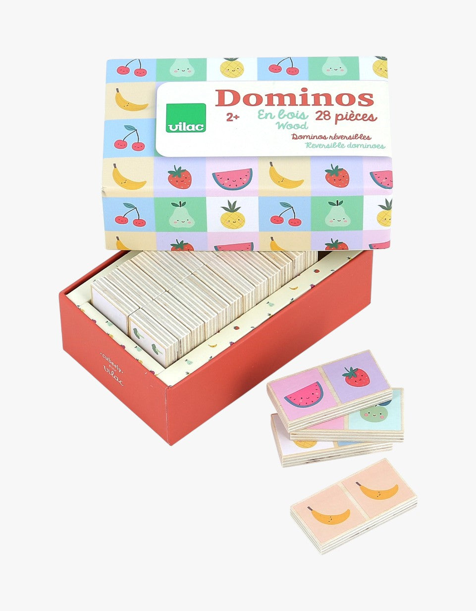 Dominós reversíveis de frutas e legumes | Sarah Betz
