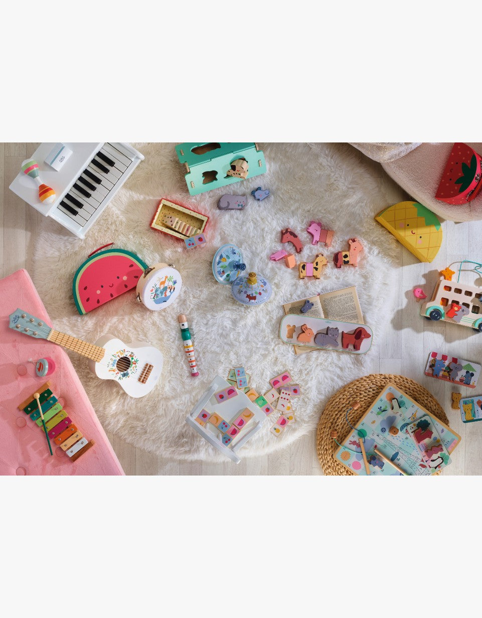 Dominós reversíveis de frutas e legumes | Sarah Betz