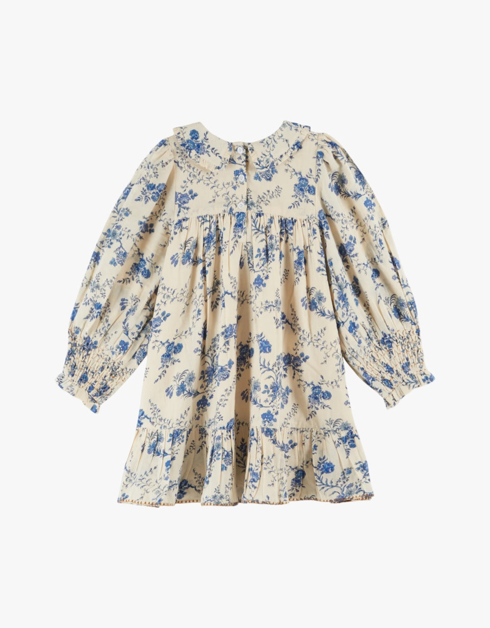 Vestido franzido | Orchid Bleu