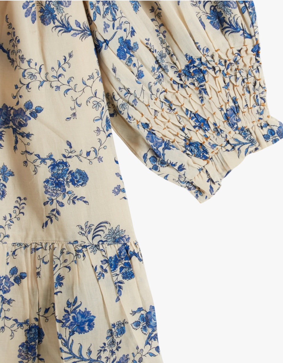 Vestido franzido | Orchid Bleu
