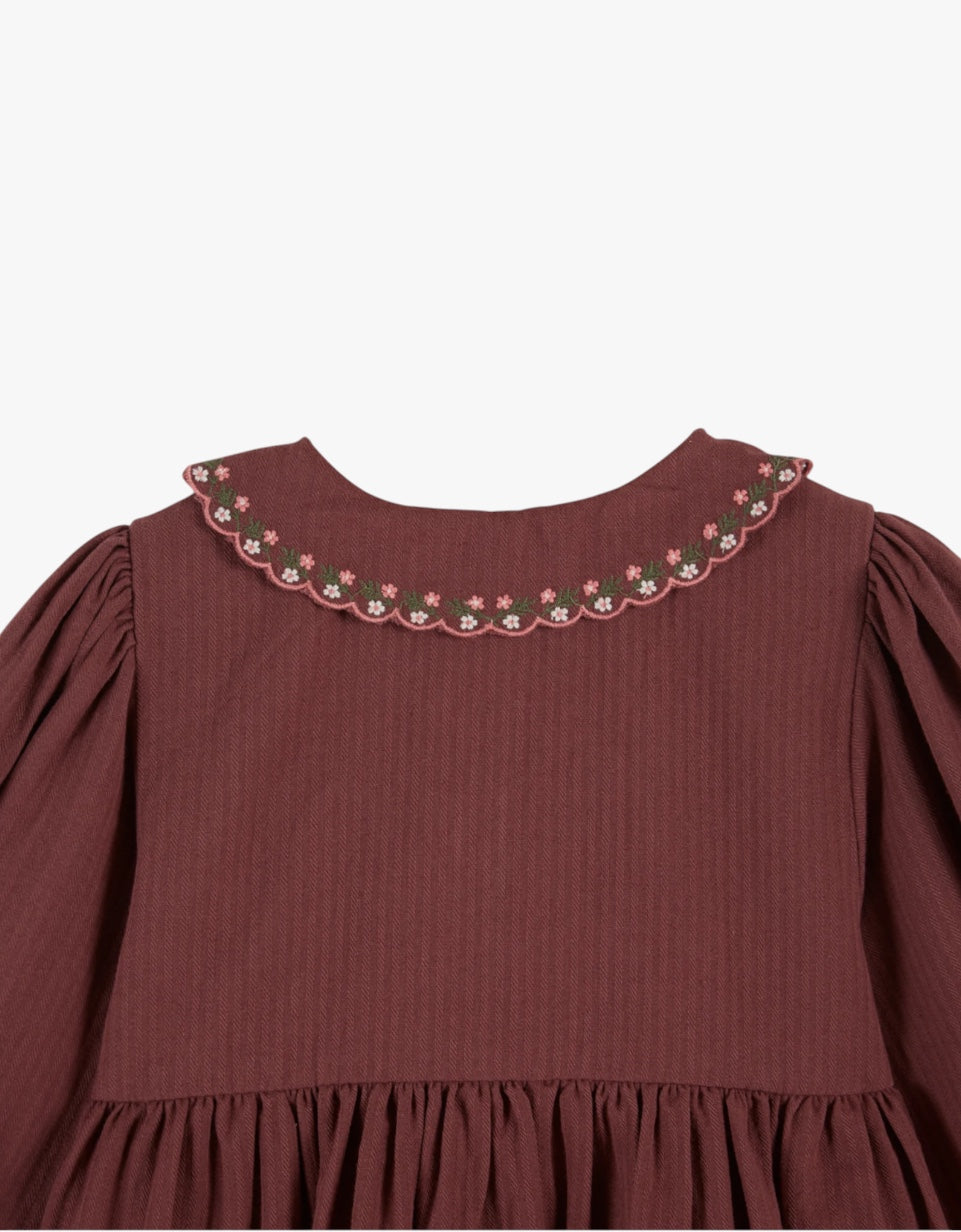 Vestido franzido | Violine