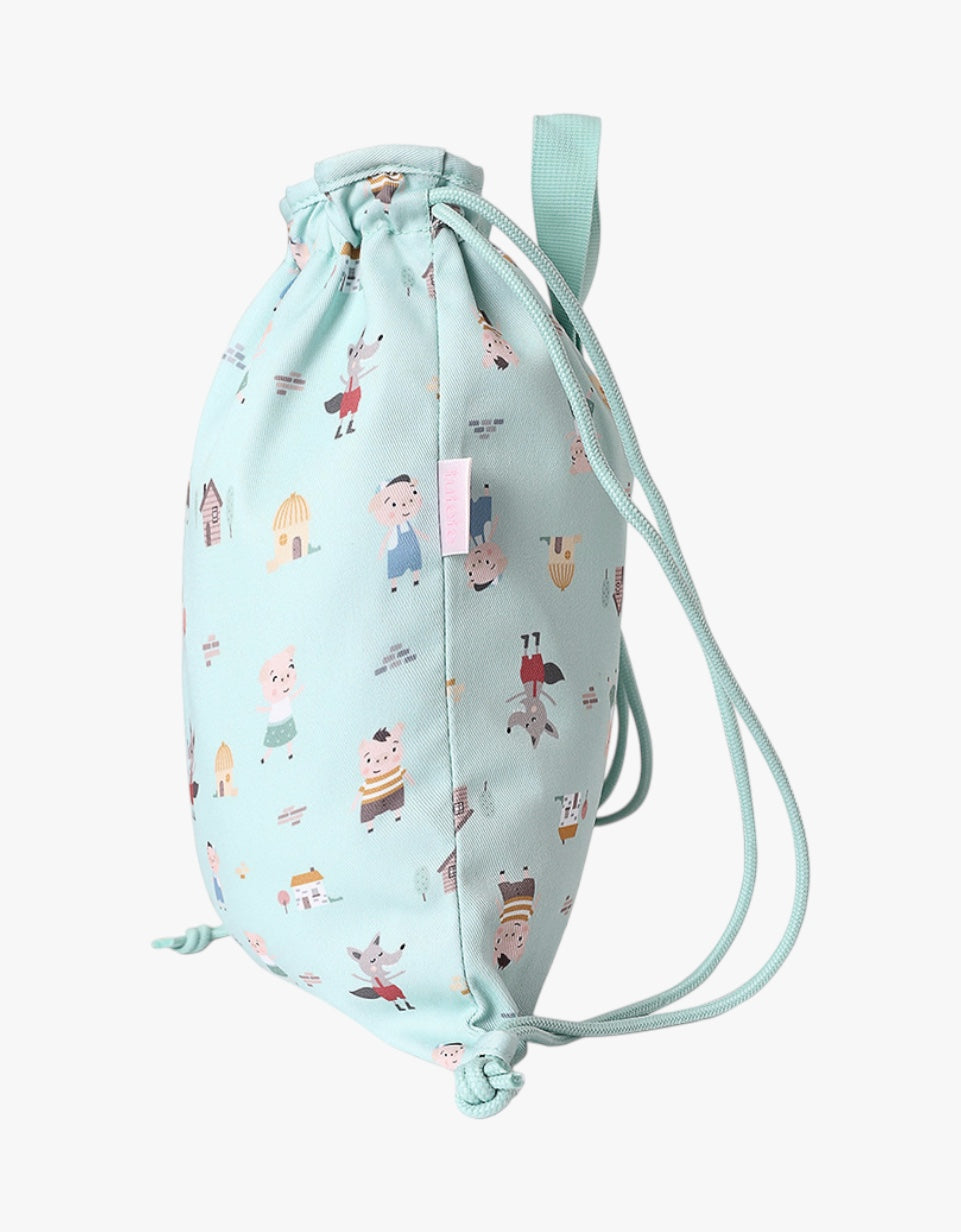 Mochila de Tecido | The Three Little Pigs