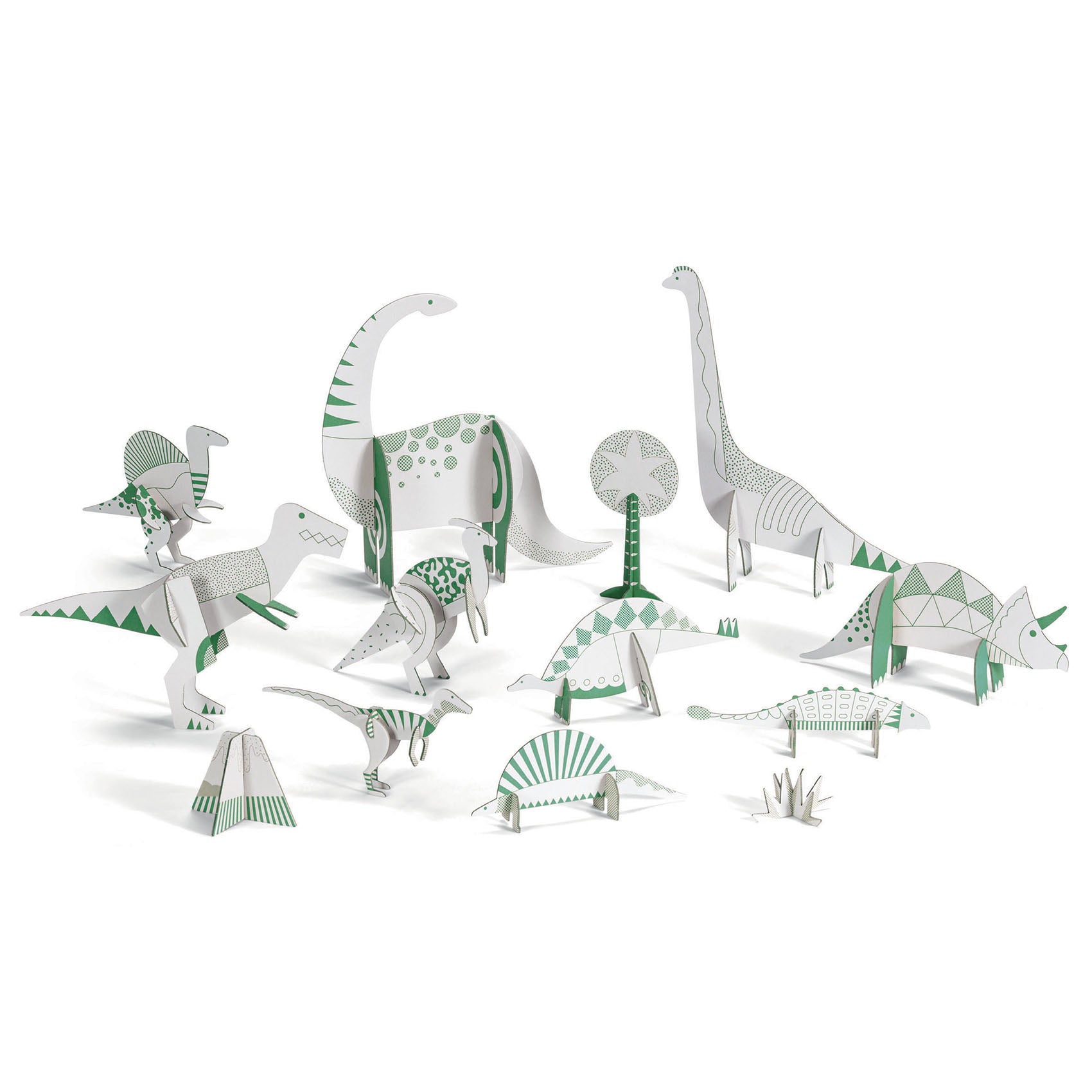 Dinossauros | Constrói Animais de Cartão