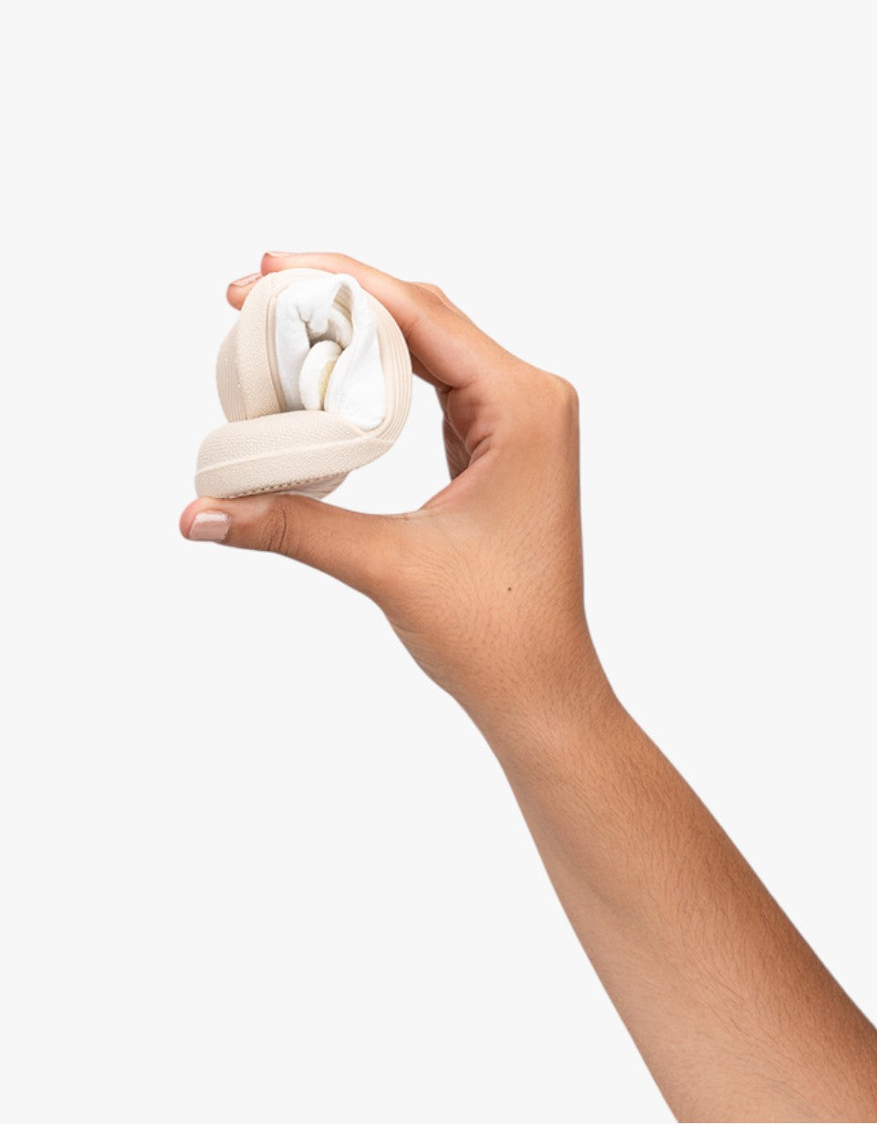 Sapatilha com velcro Mercedes | Branco