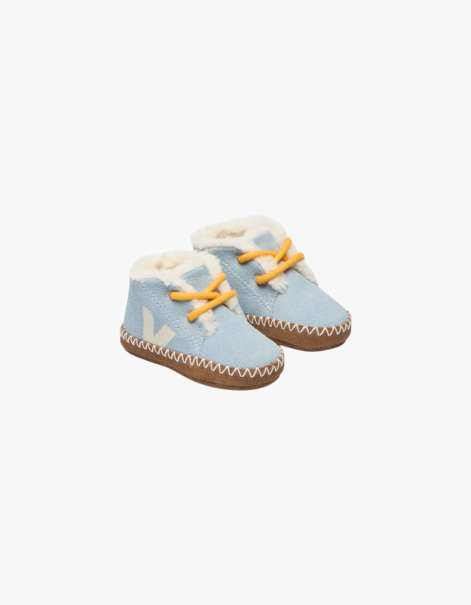 Veja X Milk Baby Winter Suede Steel Pierre