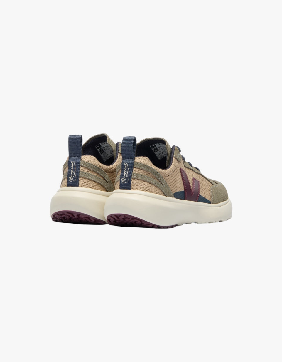 Veja x Bonpoint Canary Alveomesh Sahara Amarante