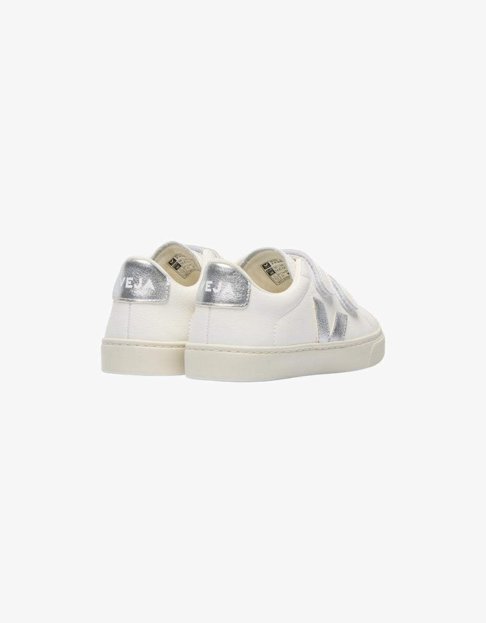 Esplar Leather White Silver