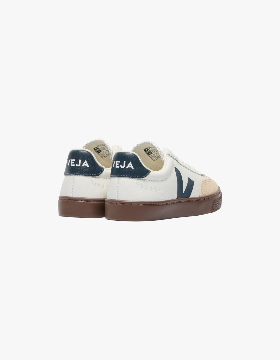 Volley Elastic Laces Leather White Nautico Bark