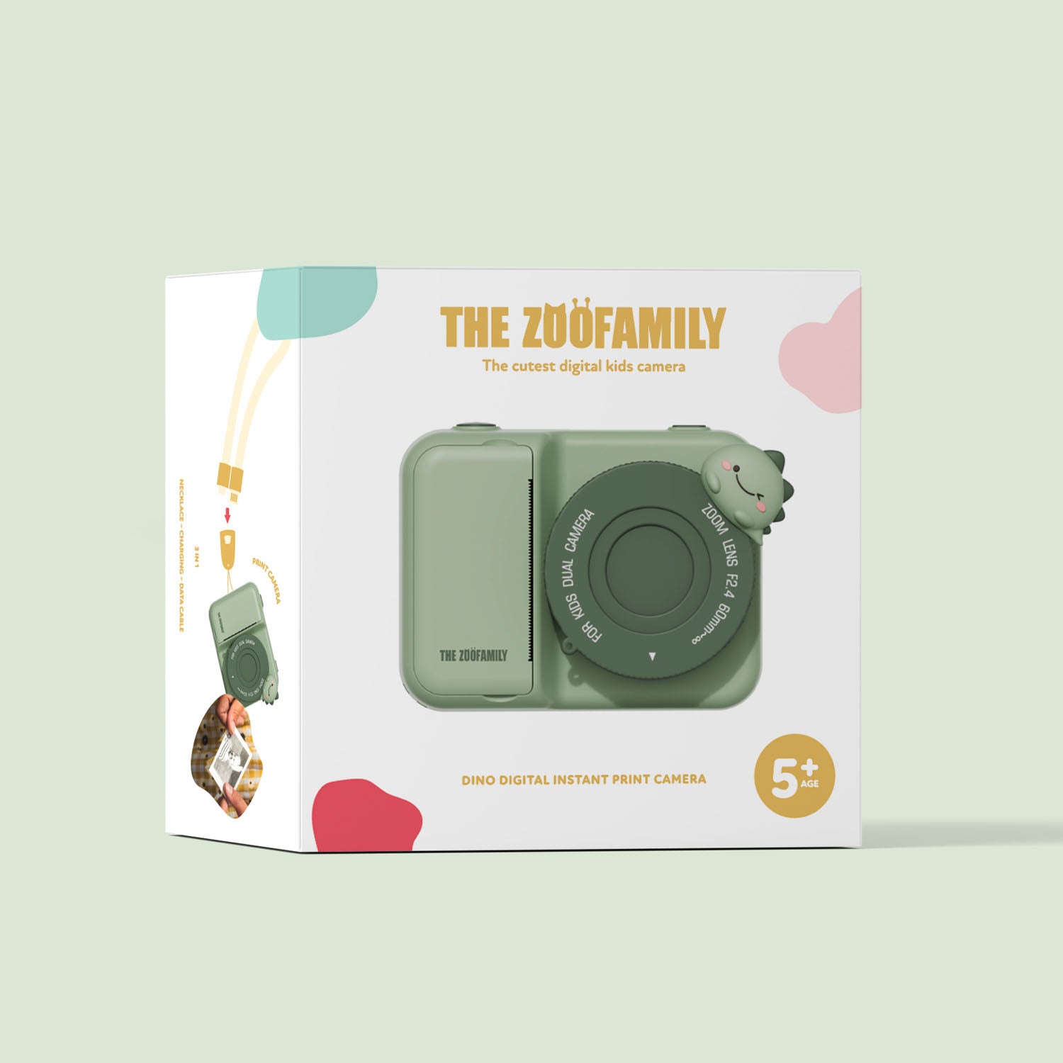 Zoo Print | Dino Green