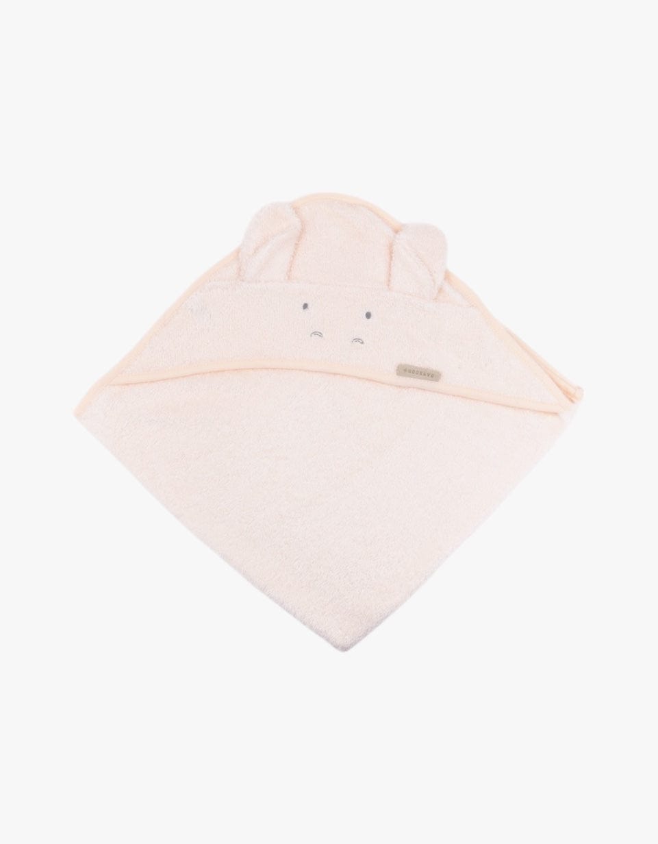 Bamboom Toalhas e Luvas de Banho Toalha com capuz Hippopotamus | Water Peach