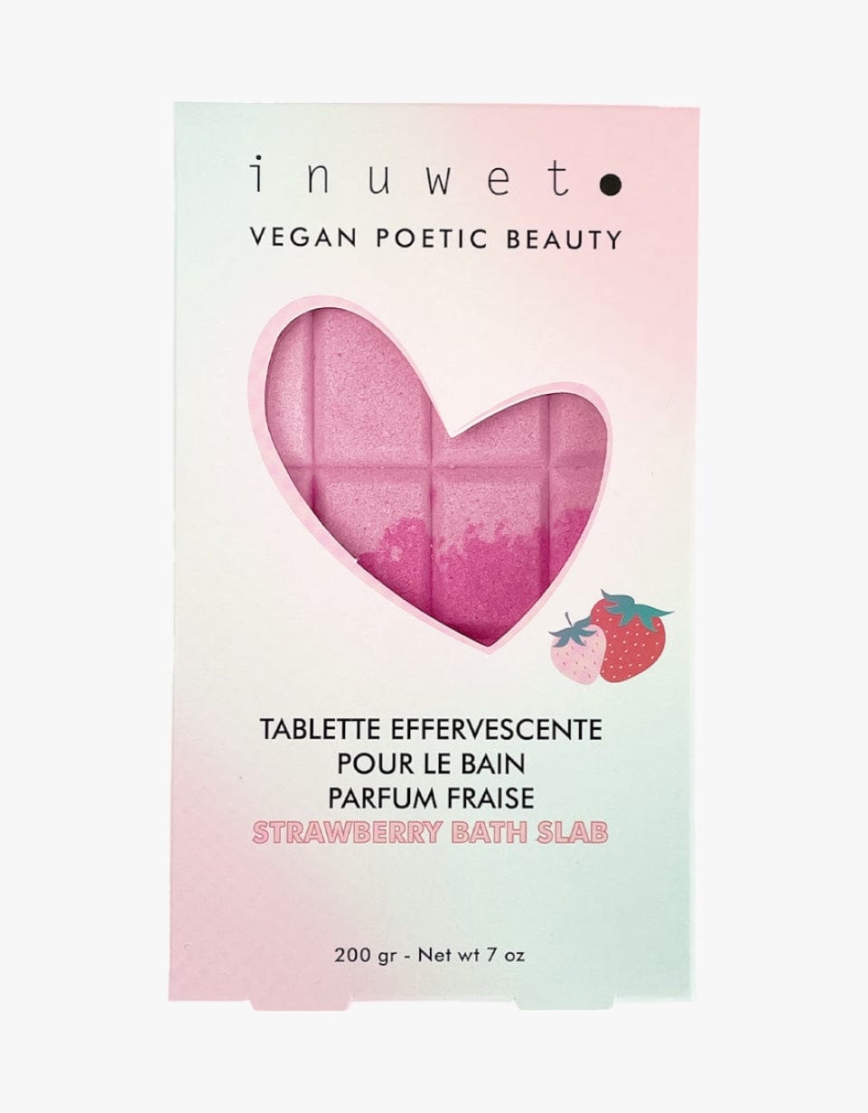 Inuwet Produtos para o corpo Strawberry Pastilha de Banho