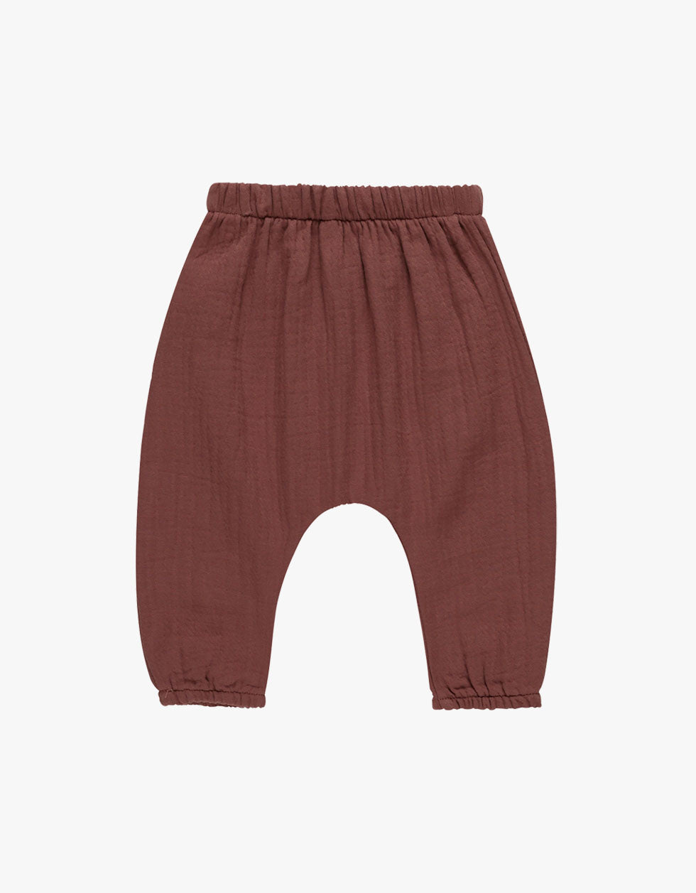 Fabric pants | Plum