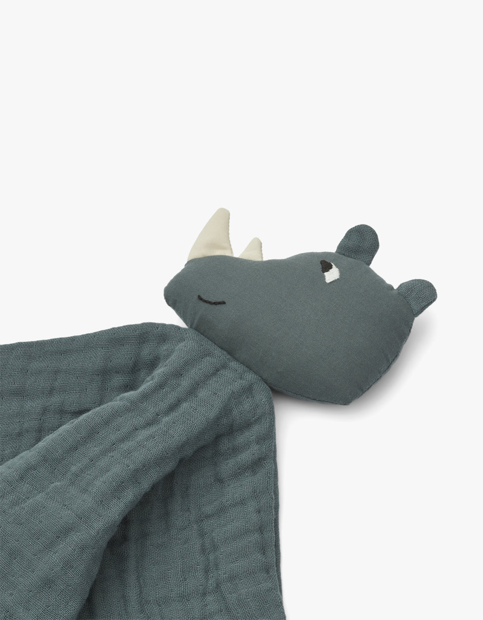Addison cuddle teddy Rhino /  Whale blue