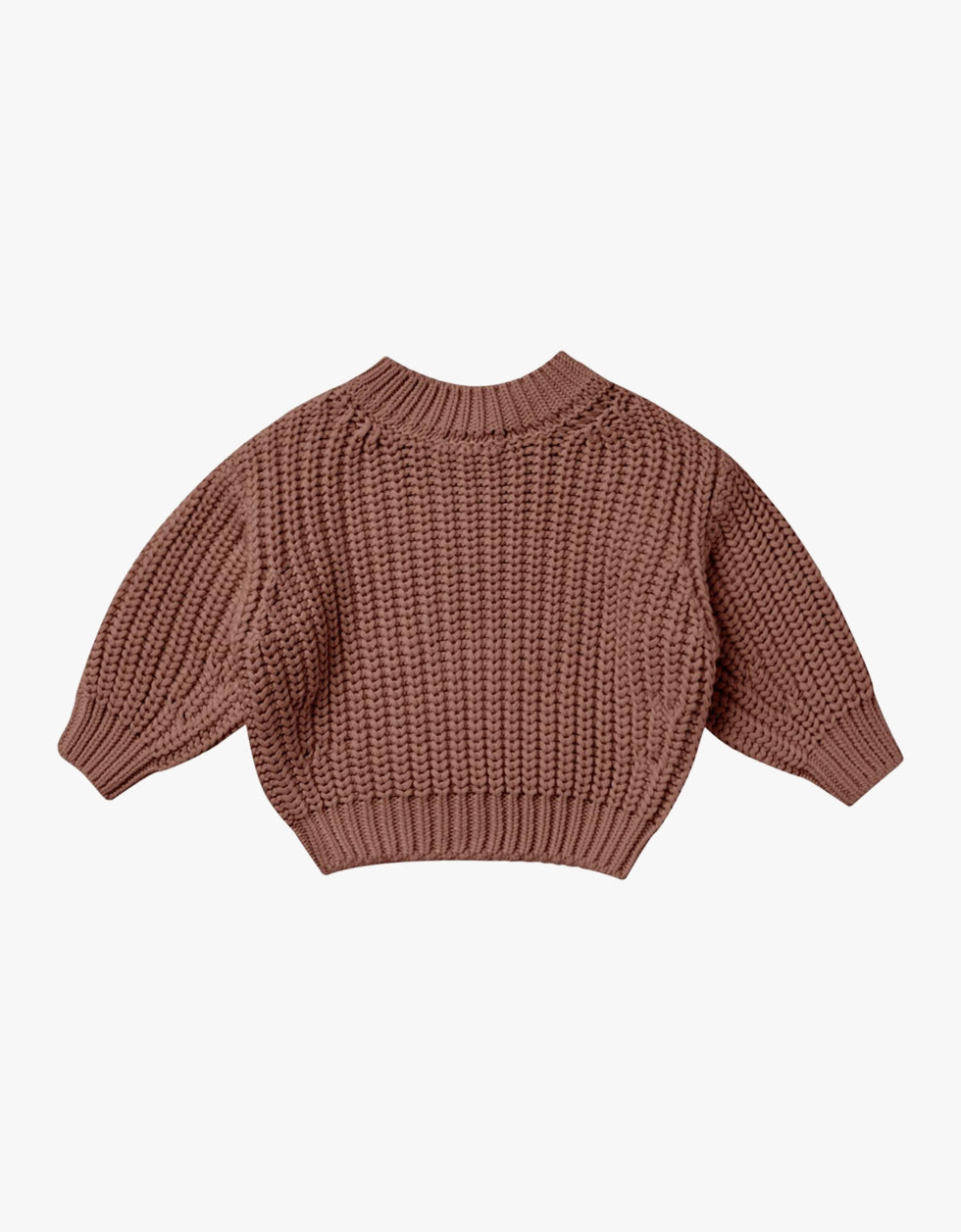 Sweater de malha grossa | Pecan