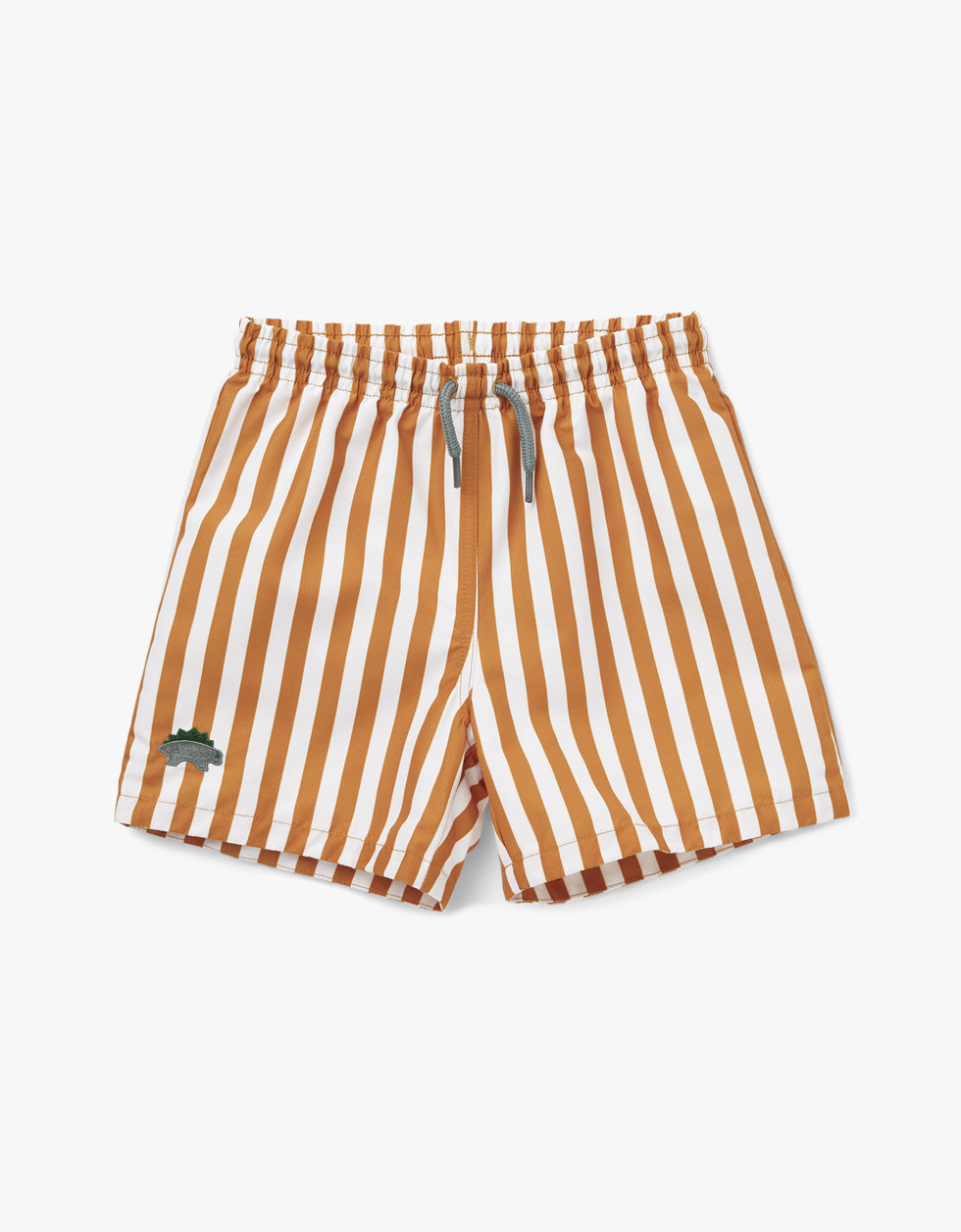 Duke Board Shorts - Stripe: Mustard/White