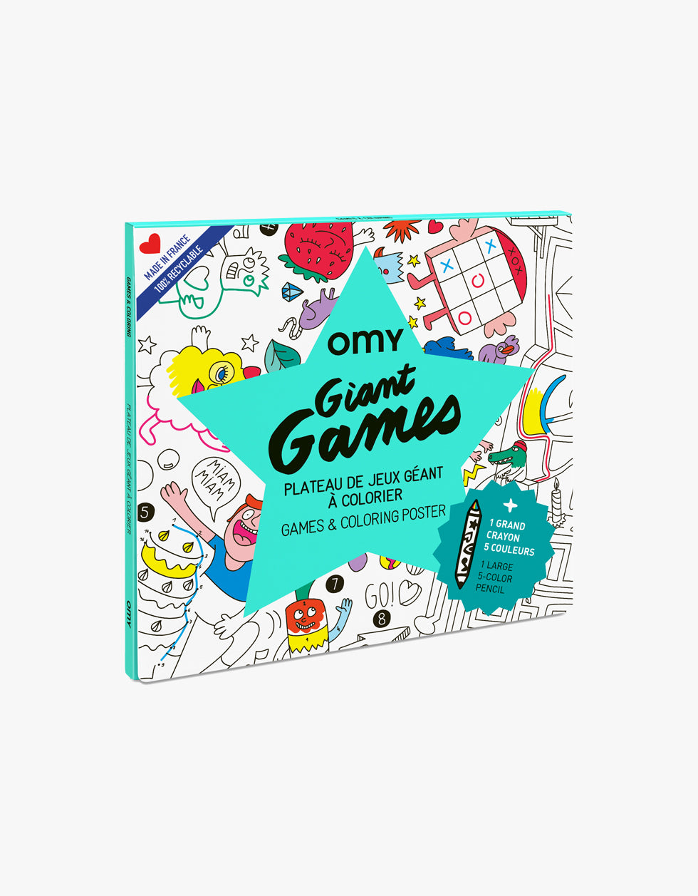Giant Coloring Poster Games