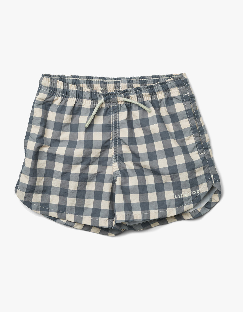 Aiden Board Shorts - Check: Whale Blue Multi Mix