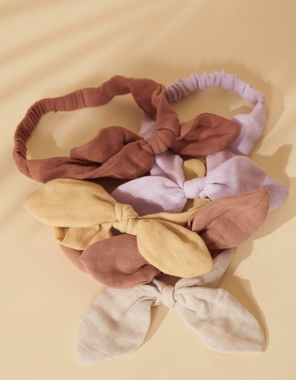 Liewood Fitas 1-2 anos Conjunto de 2 fitas de cabelo Henny | Wheat-Yellow Mix