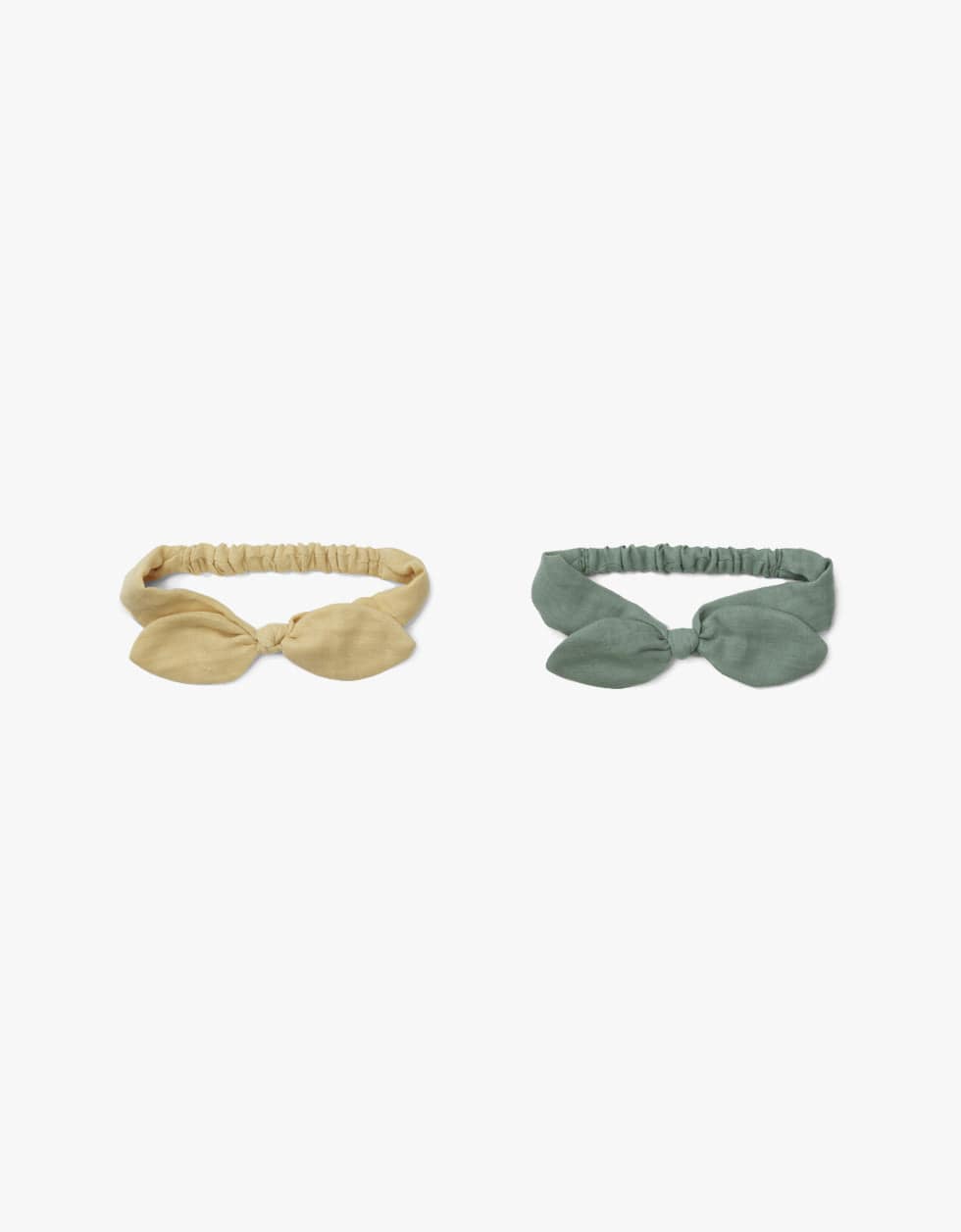 Liewood Fitas 1-2 anos Conjunto de 2 fitas de cabelo Henny | Wheat-Yellow Mix
