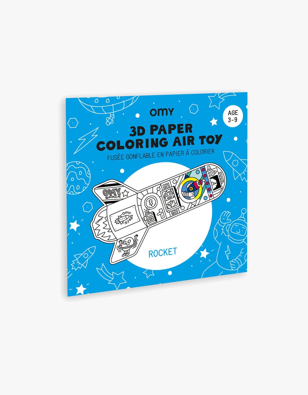OMY Posters para Colorir Brinquedo 3D para colorir | Rocket