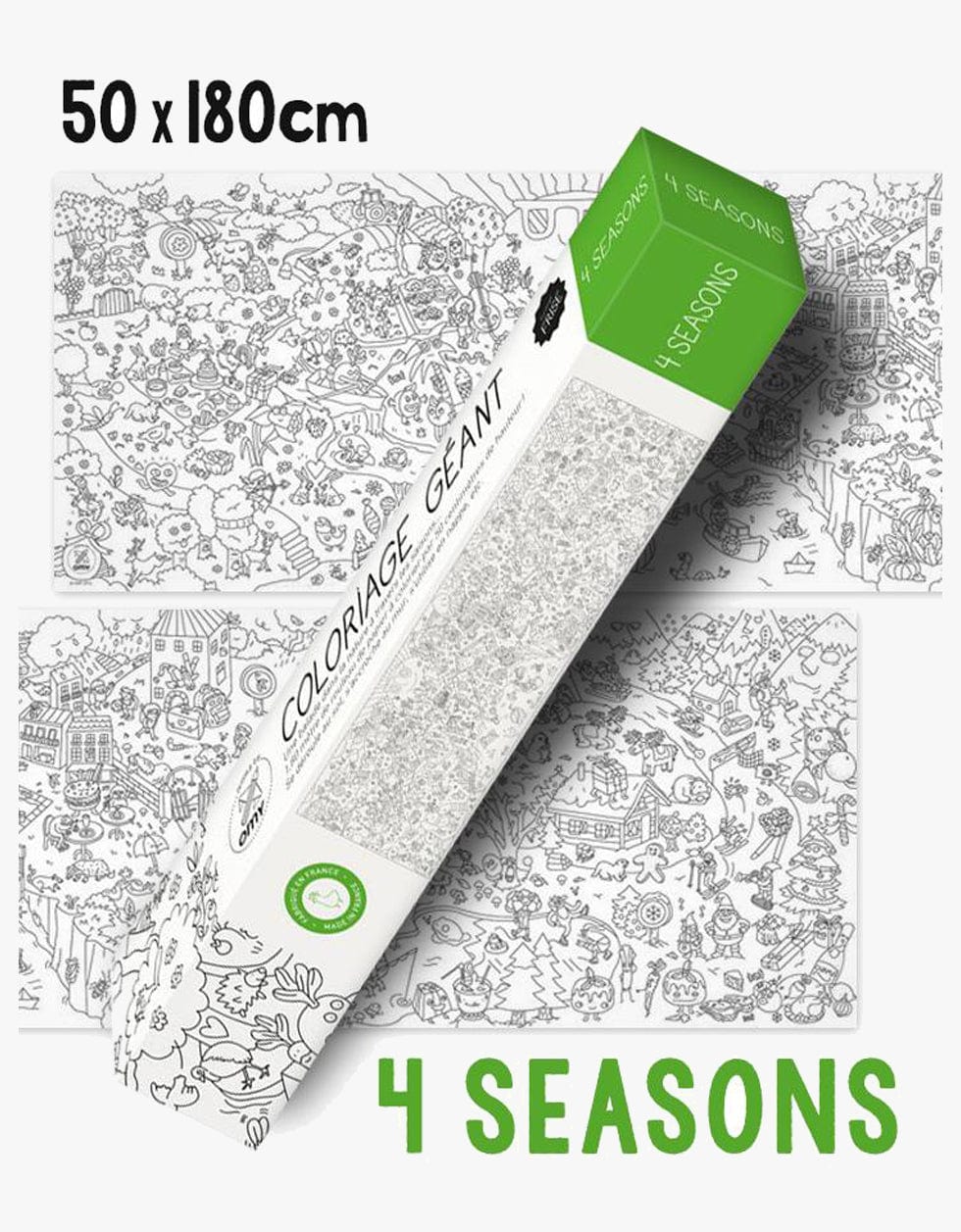 OMY Posters para Colorir Poster para colorir | 4 Seasons