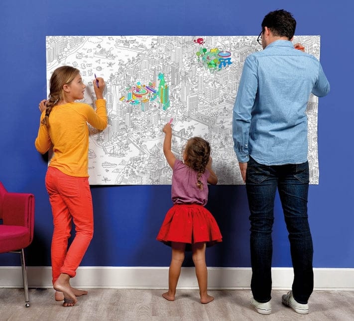 OMY Posters para Colorir Poster XXL para colorir | New York